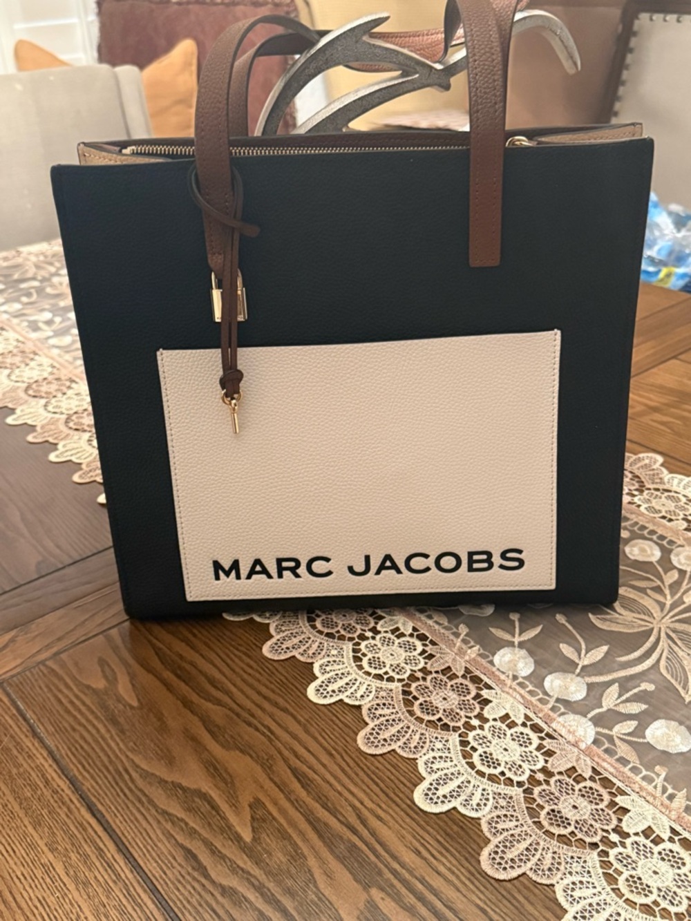 Marc Jacobs Color Block Grind Tote - Picture 3 of 11